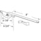 Prime-Line Steel Casement Operator, 8 in. Arm, Teardrop Housing, Aluminum, Left-Handed (Single Pack) H 4281 - alternate 2